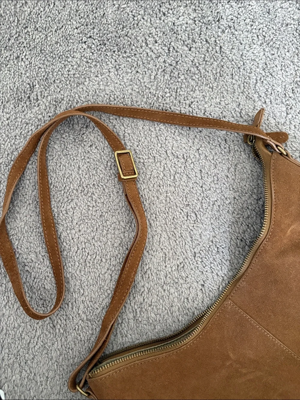 Margot Suede Leather Chic Fringe Hobo